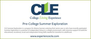 CLE Summer Exploration (College Living Experience)