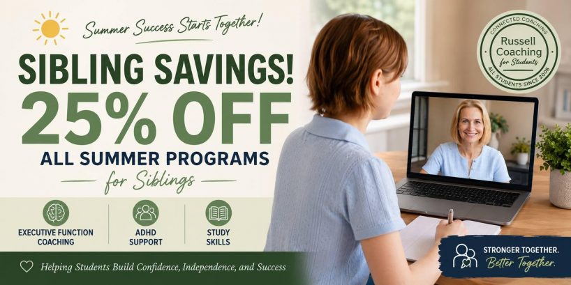 June Promotion - 25% discount for siblings on all summer programs