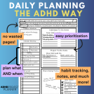The ADHD Project Planner