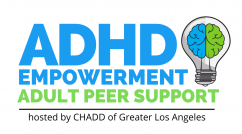 ADHD Empowerment: Weekly Adult ADHD/AuDHD Peer Support Group