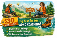 $30 Introductory ADHD Coaching Session